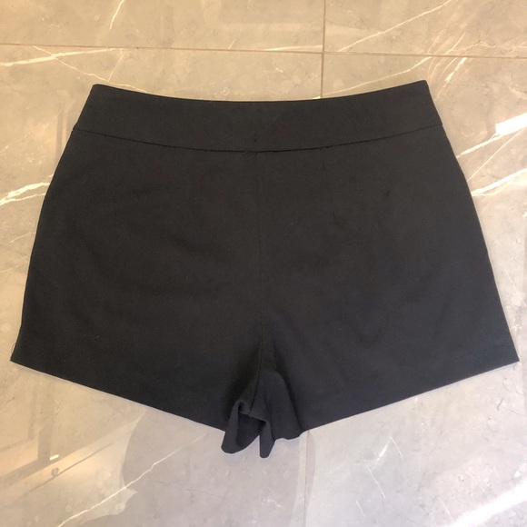 Women’s black dress short, high waist - Picture 2 of 5